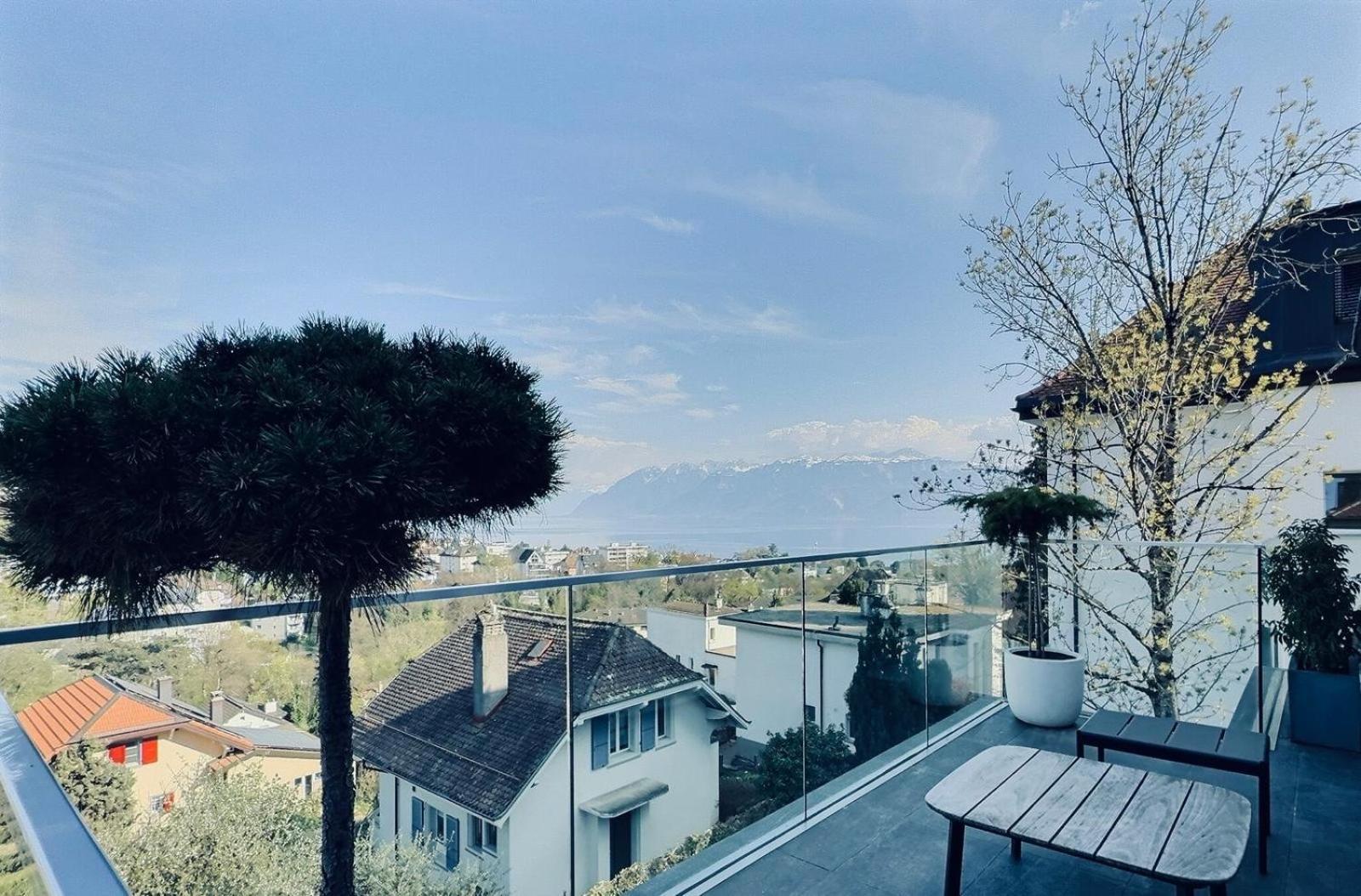 New Luxury Lake View Apartment - Lausana Exterior foto